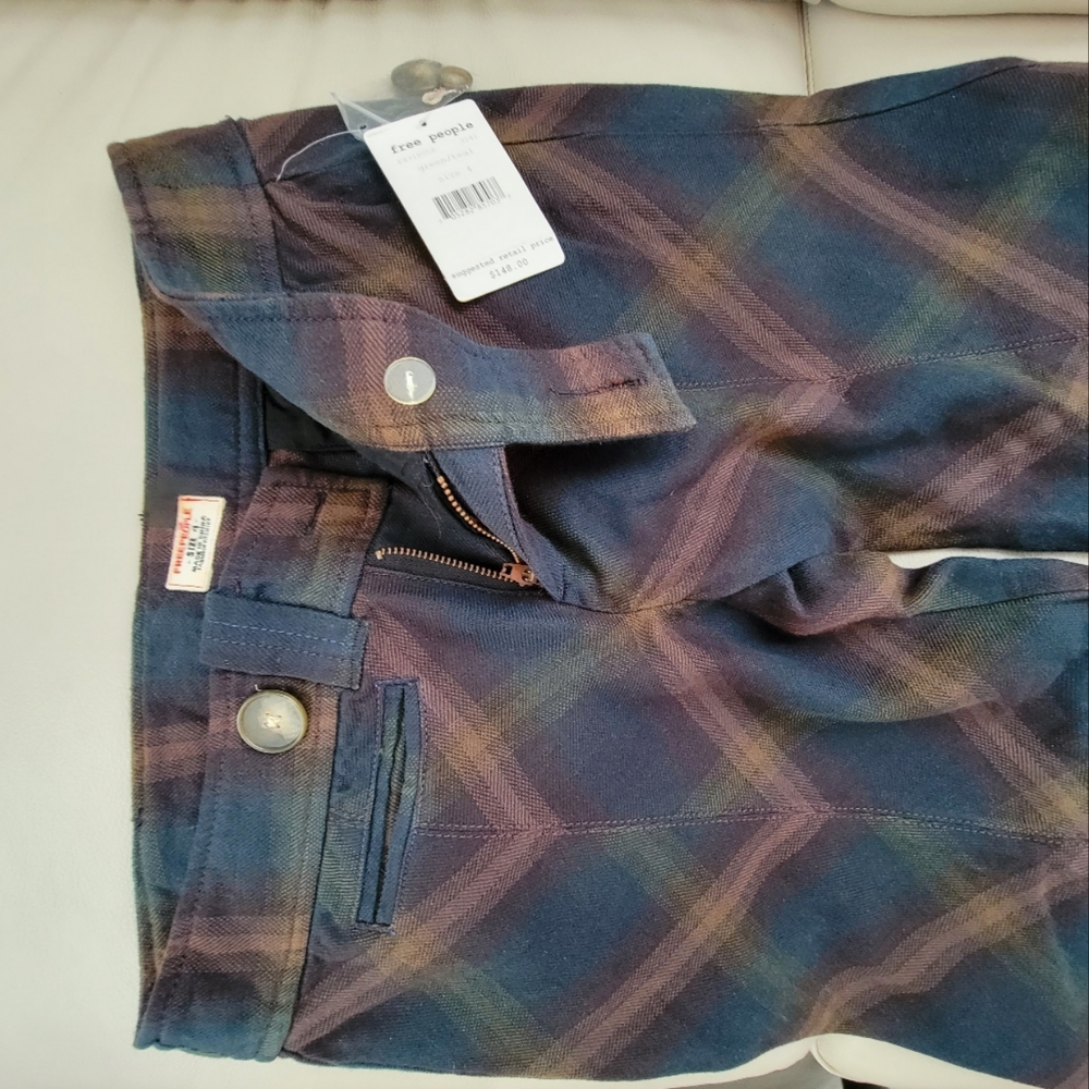 Free People Wide Leg Pants size 4
